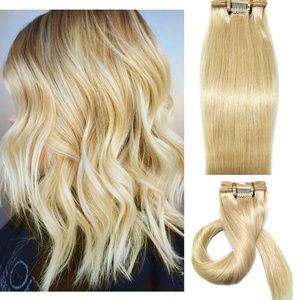 20" 14-piece Clip In Set (Remy Double Drawn)